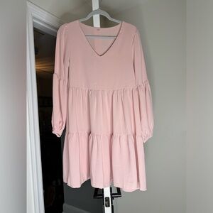 Love sleeve baby doll style dress